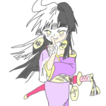 お金の考えを語る座敷童ちゃん